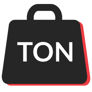 TON icon, silver graphite brush capability