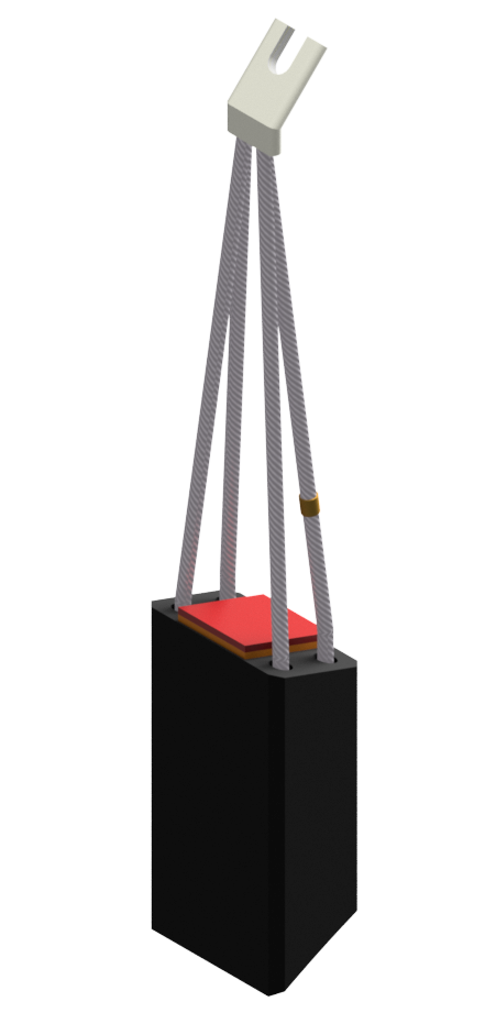 tamped multi-section c-brushes
