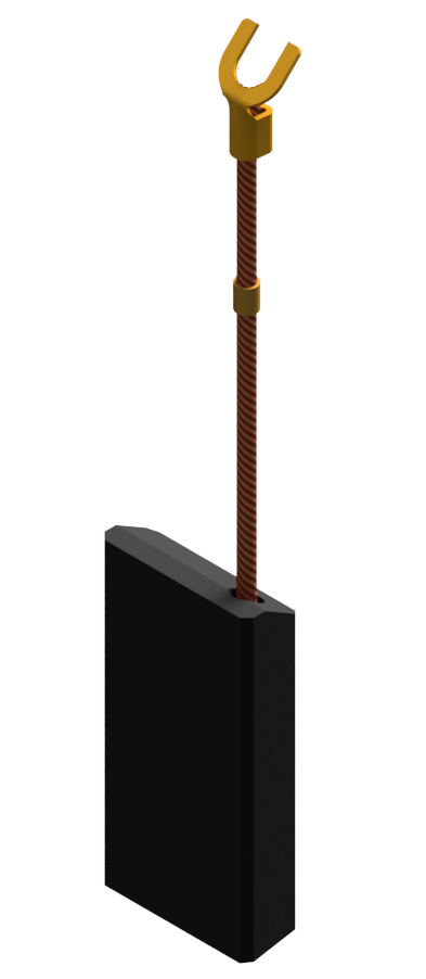 tamped single wire brush
